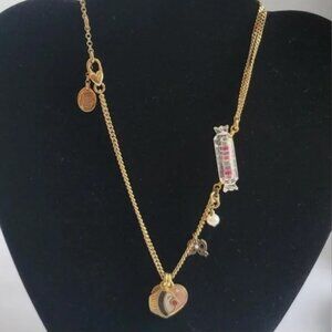 Vintage Juicy Couture Eat Candy‎ Charm Necklace